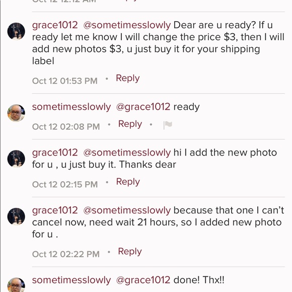 Be careful this person don’t sell anything to her - Picture 7 of 8